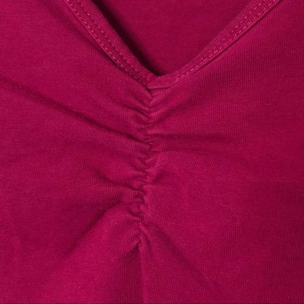 H&M Rouched V Longsleeve Top - Picture 3 of 7